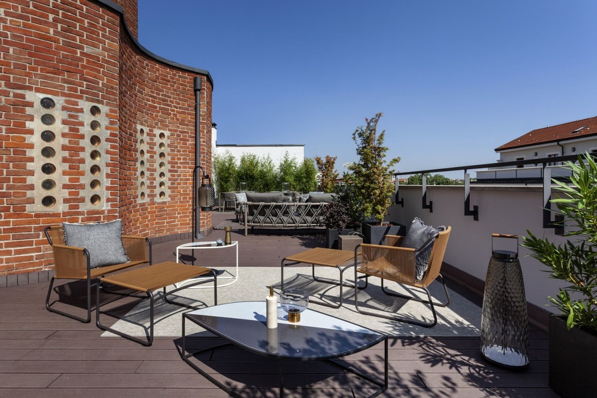 Spacious terrace