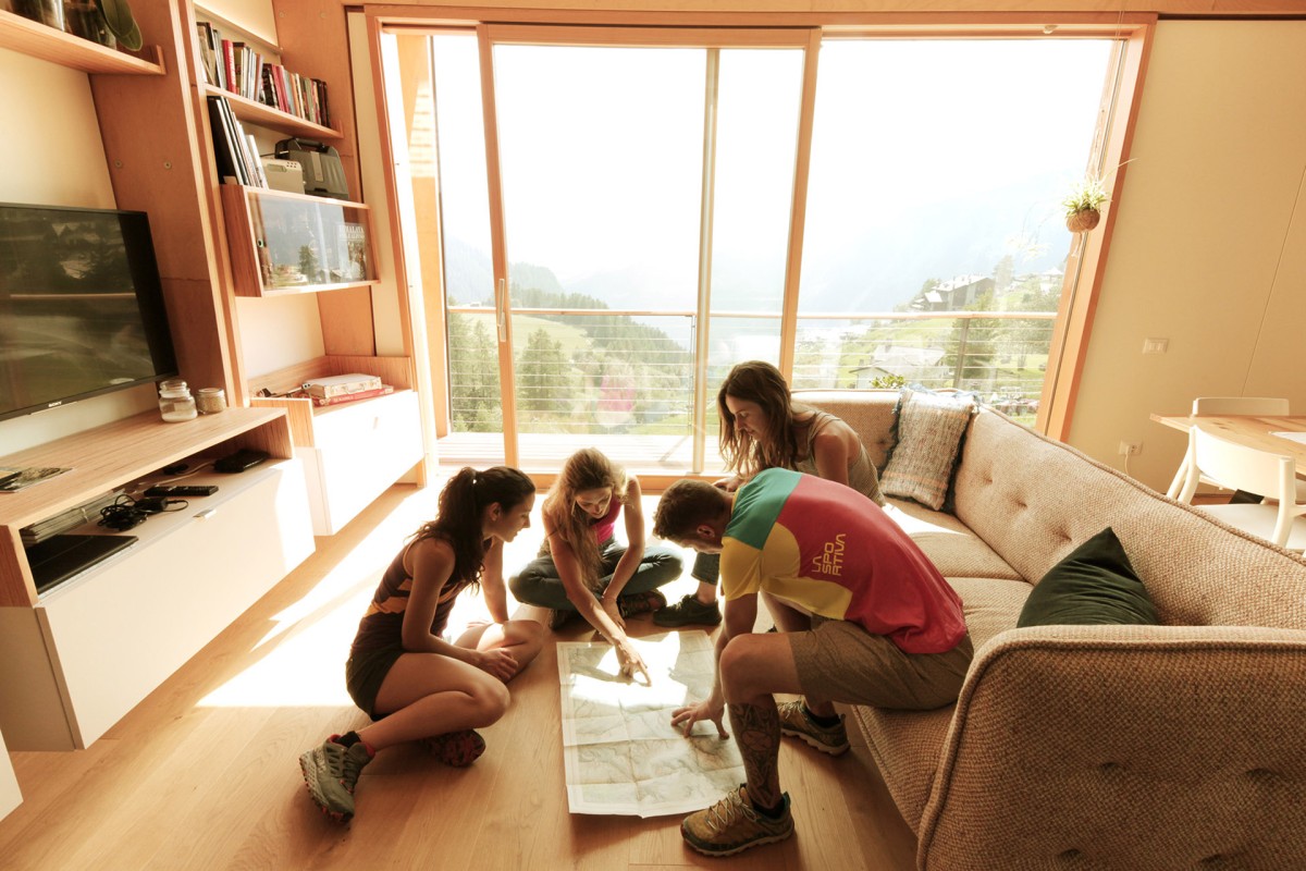 Uno spazio pratico per la famiglia