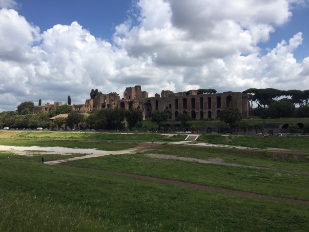 The grounds of the Circus Maximus