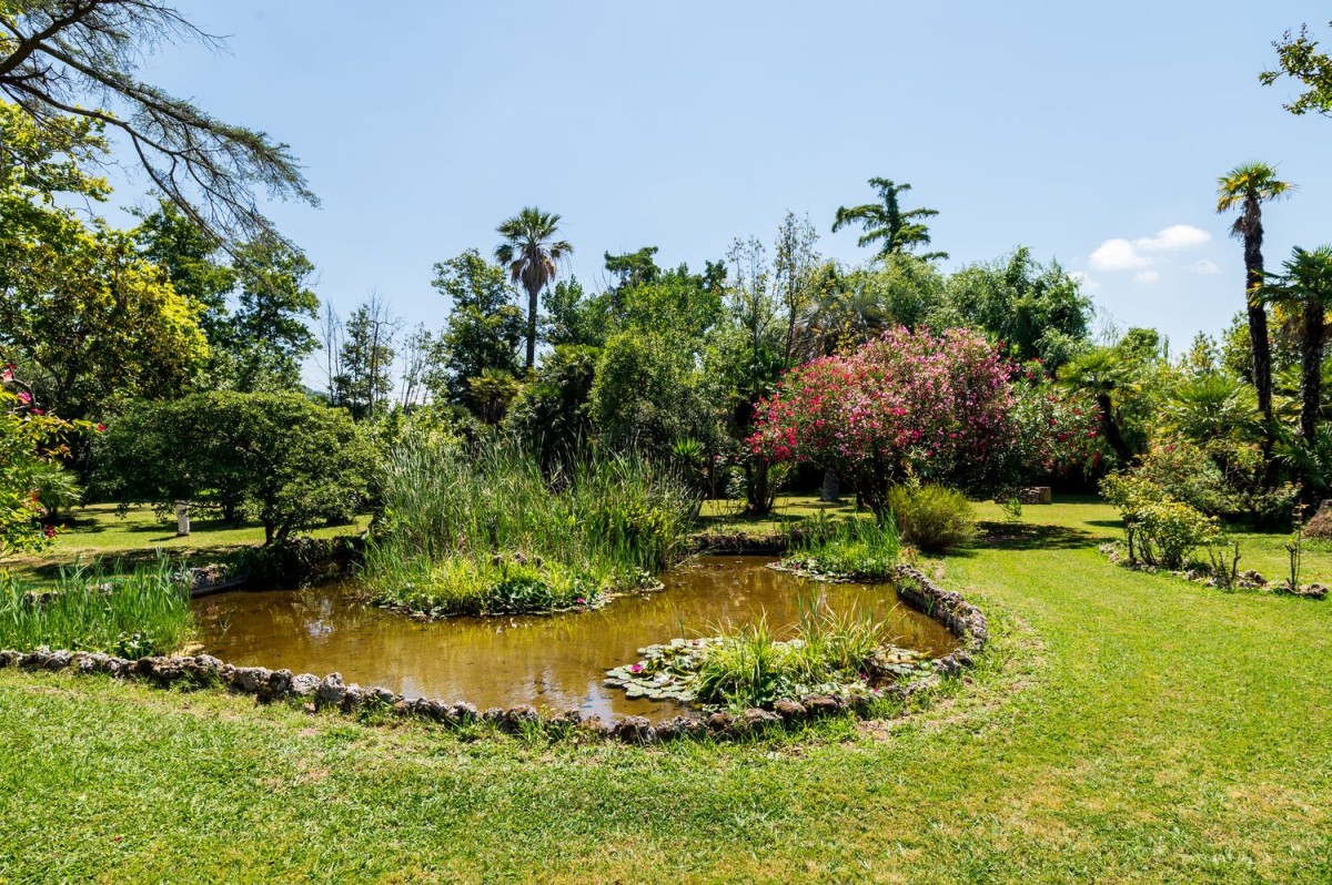 A small part of the villa's gardens