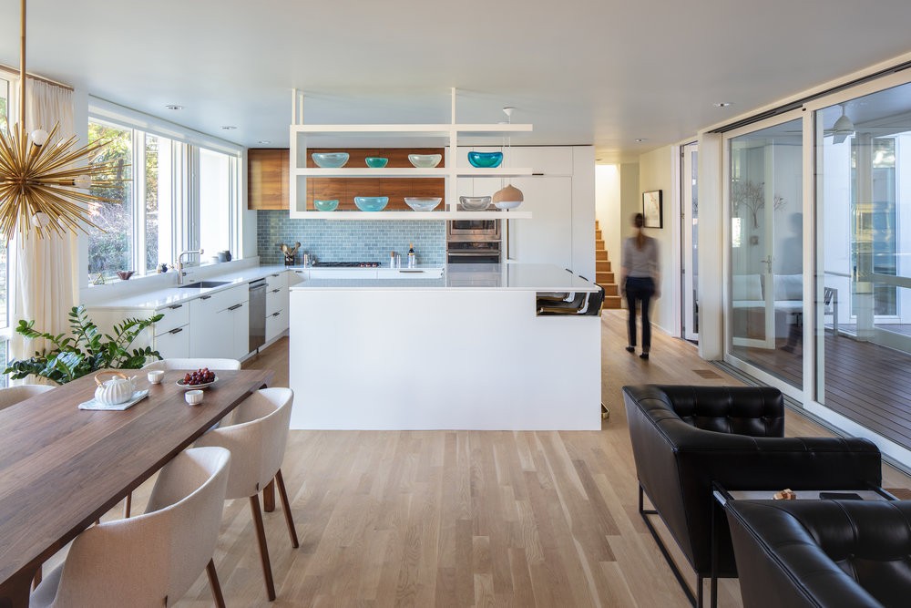 La luce naturale è protagonista del progetto