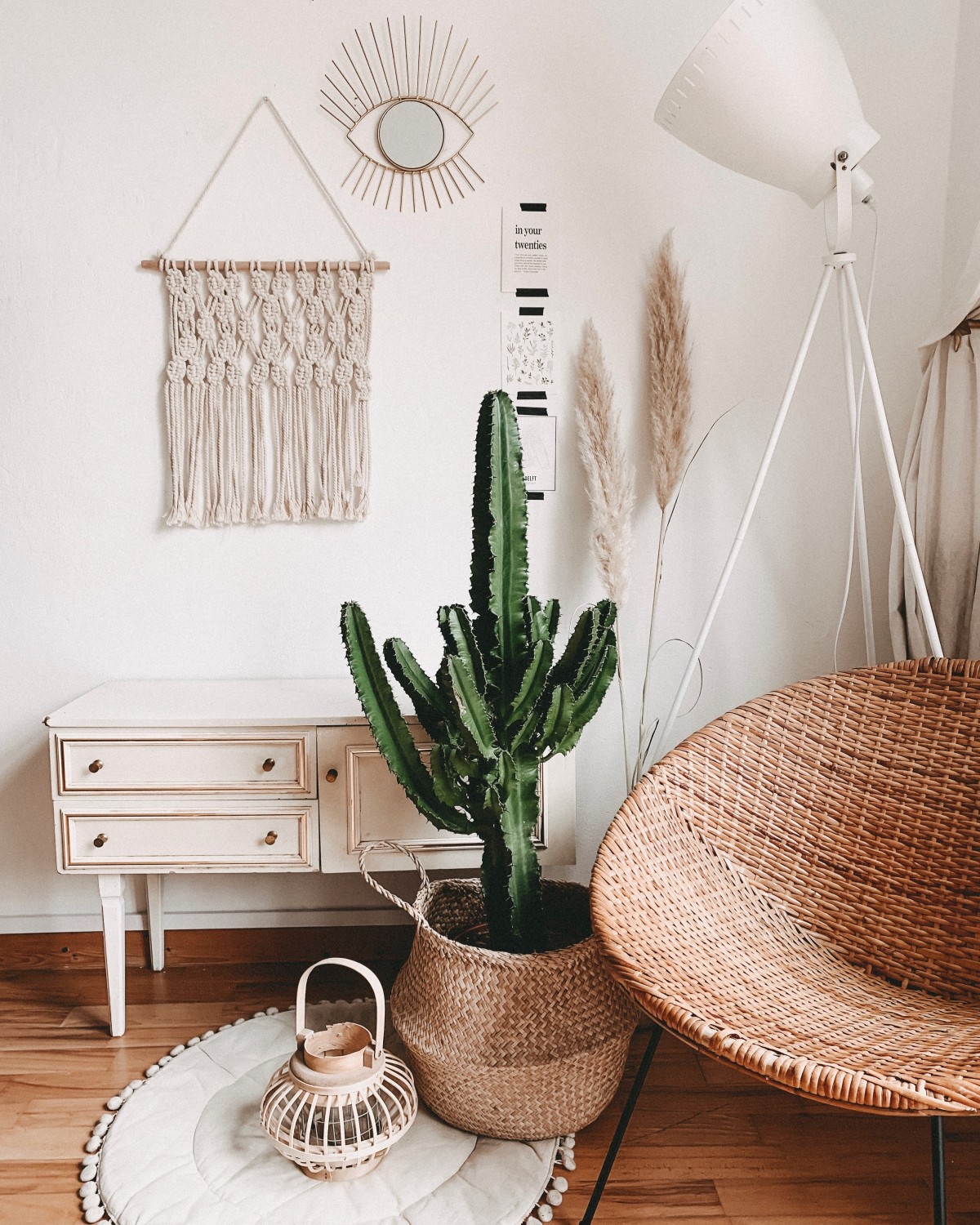 Come creare l'arredamento della camera da letto in stile boho chic