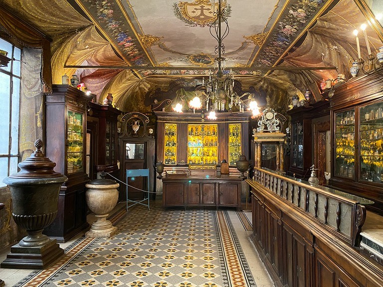 L'antica farmacia di Santa Maria della Scala a Roma ricostruita in 3D