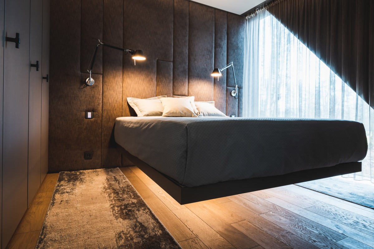 La casa ha una superficie di 60 m2