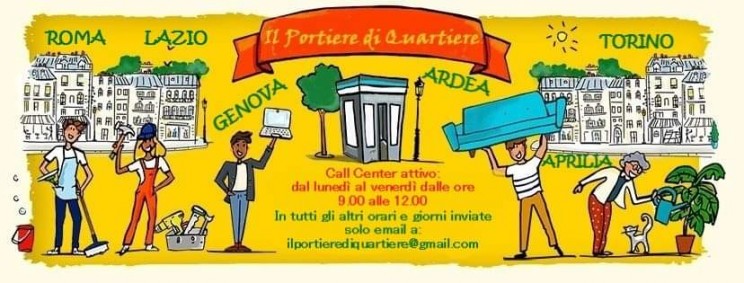 An advertisement for the Neighbourhood Concierge