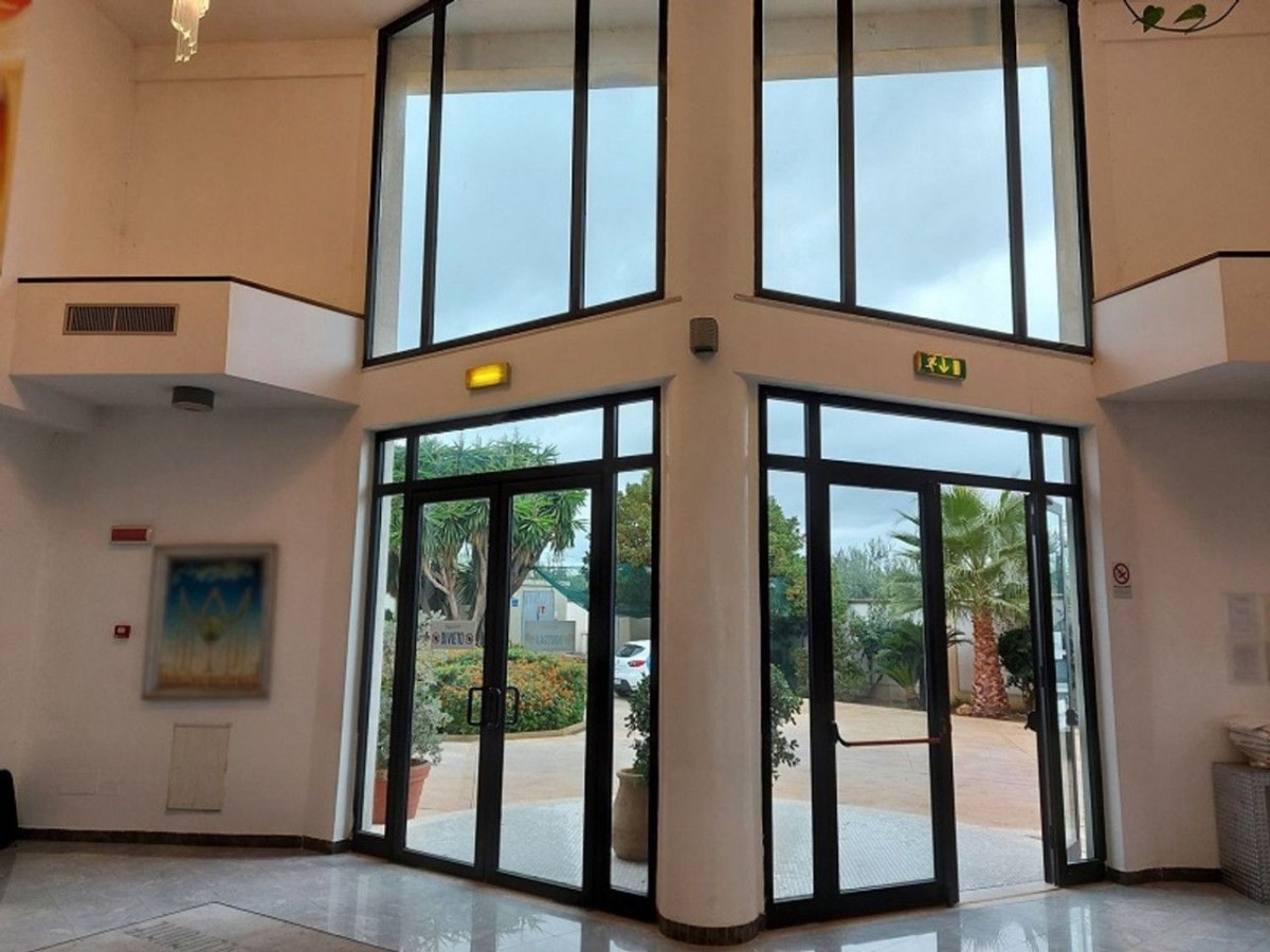 Das Hauptfoyer des Hotels
