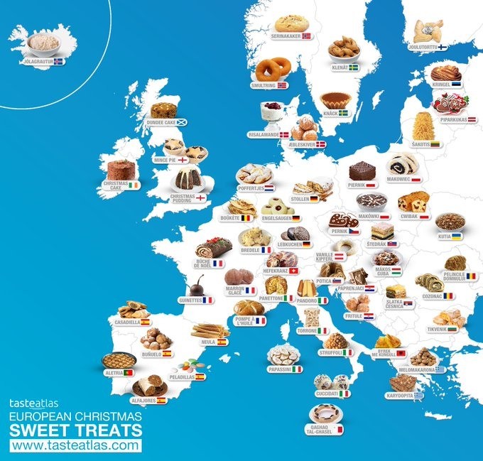 I dolci natalizi tipici italiani ed europei