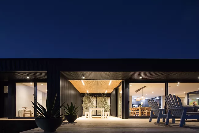 Una casa prefabbricata e sostenibile