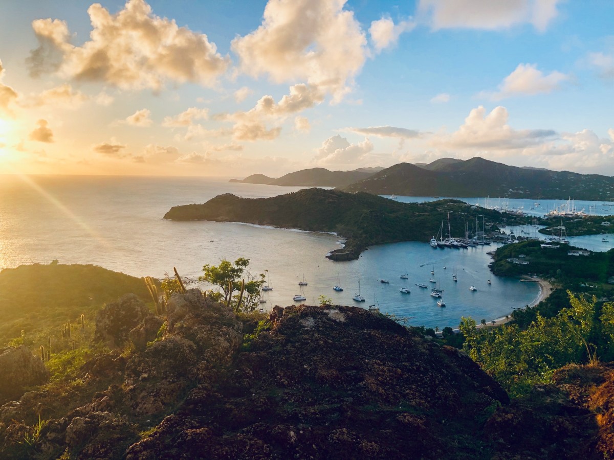 Antigua and Barbuda top the list with their miles of pristine beaches