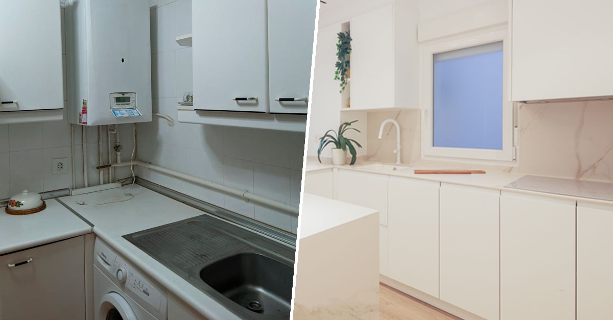 Come rendere più grande e luminosa una casa piccola: le foto del prima e dopo