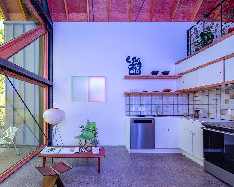 Uno spazio aperto e colorato