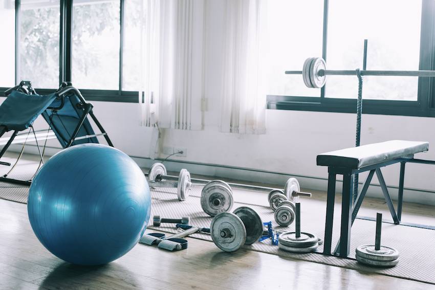 Creare una palestra in casa