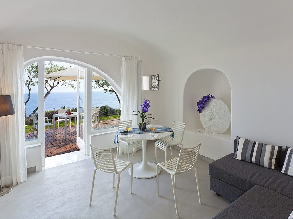 Enjoy breakfast with sea views