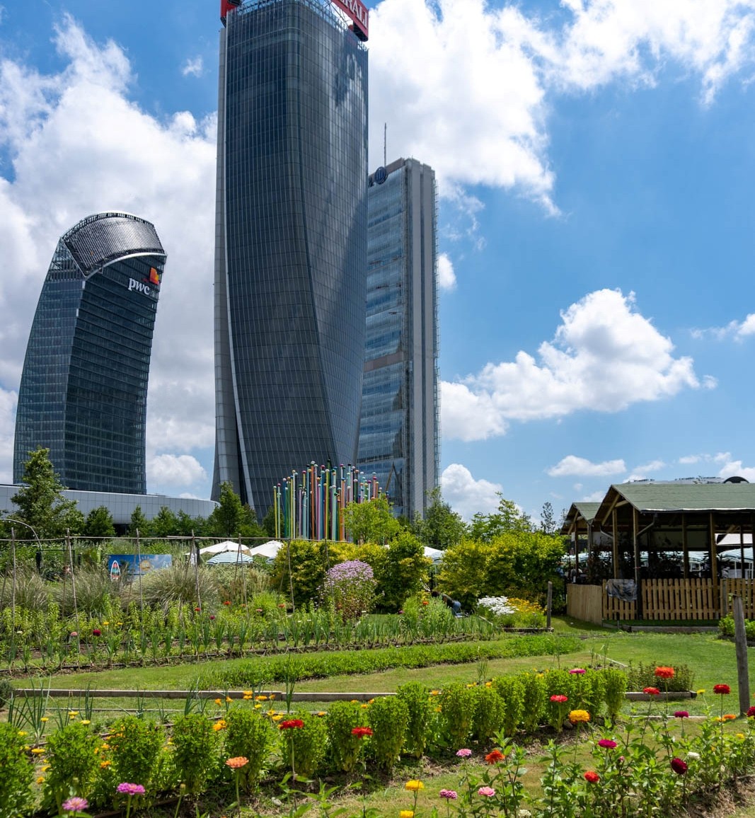 Orti fioriti Citylife Milano