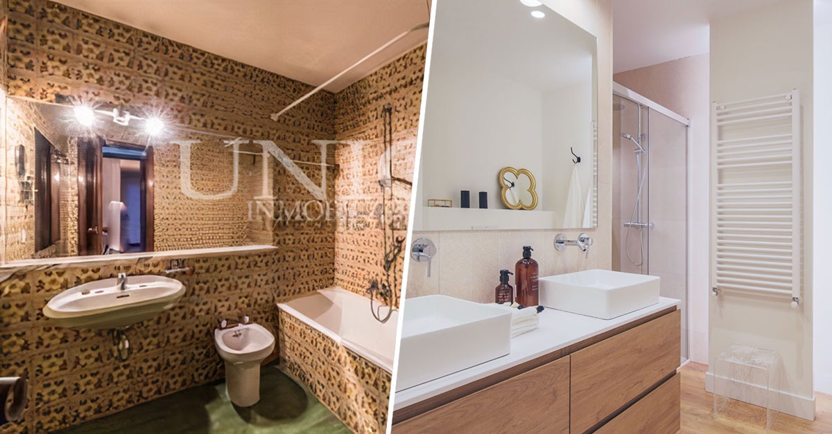 Un bagno luminoso