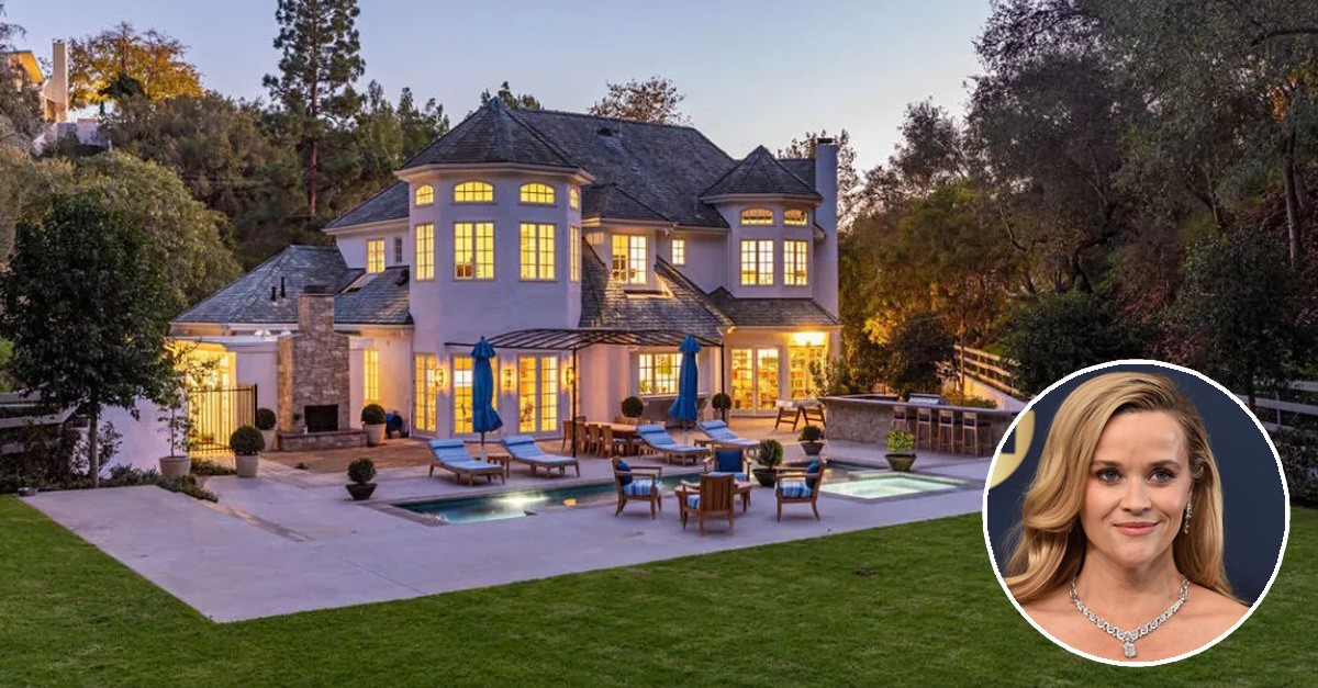 Flipping immobiliare: Reese Witherspoon ristruttura e vende la sua villa a Los Angeles
