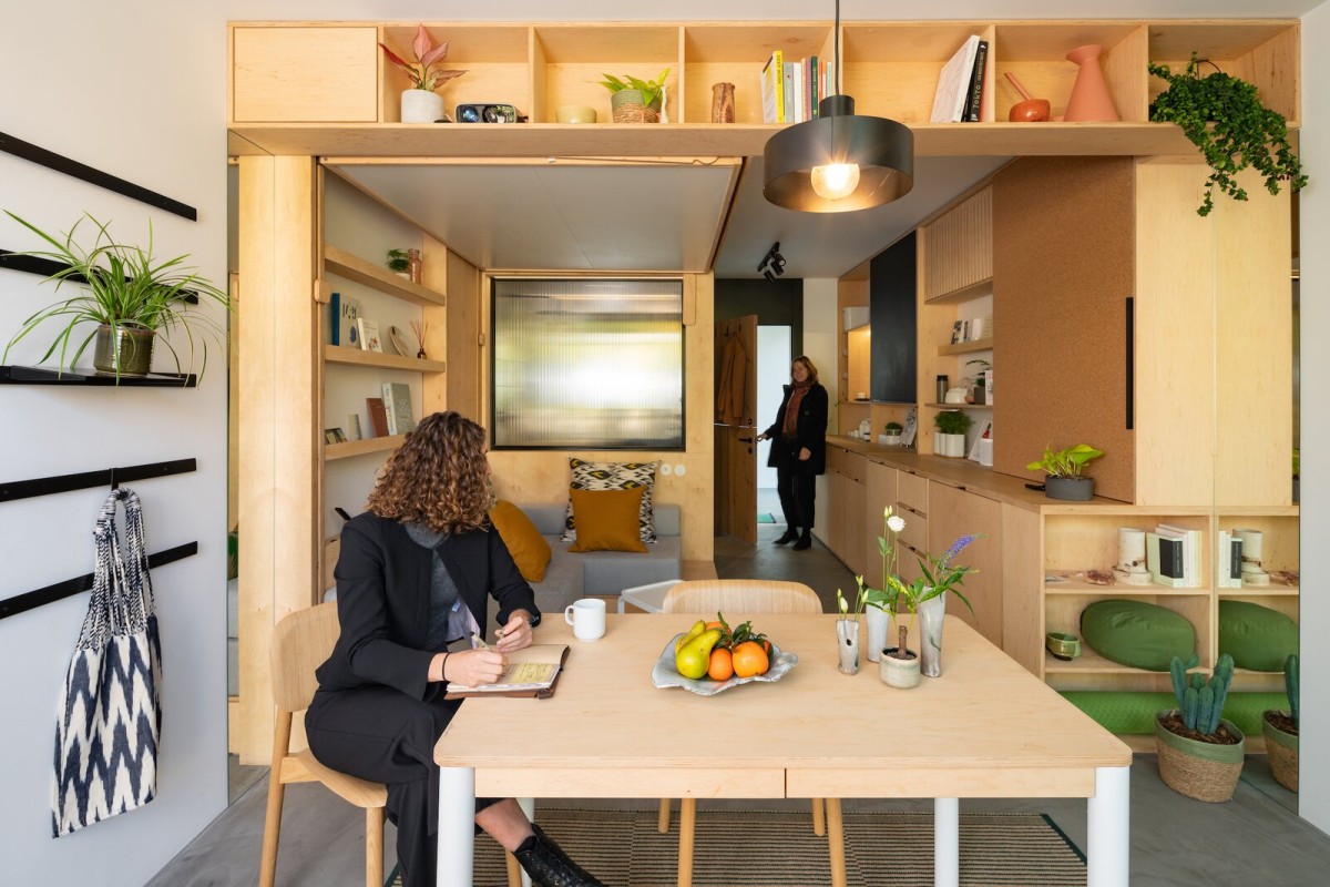 Legno e piante per l'arredamento