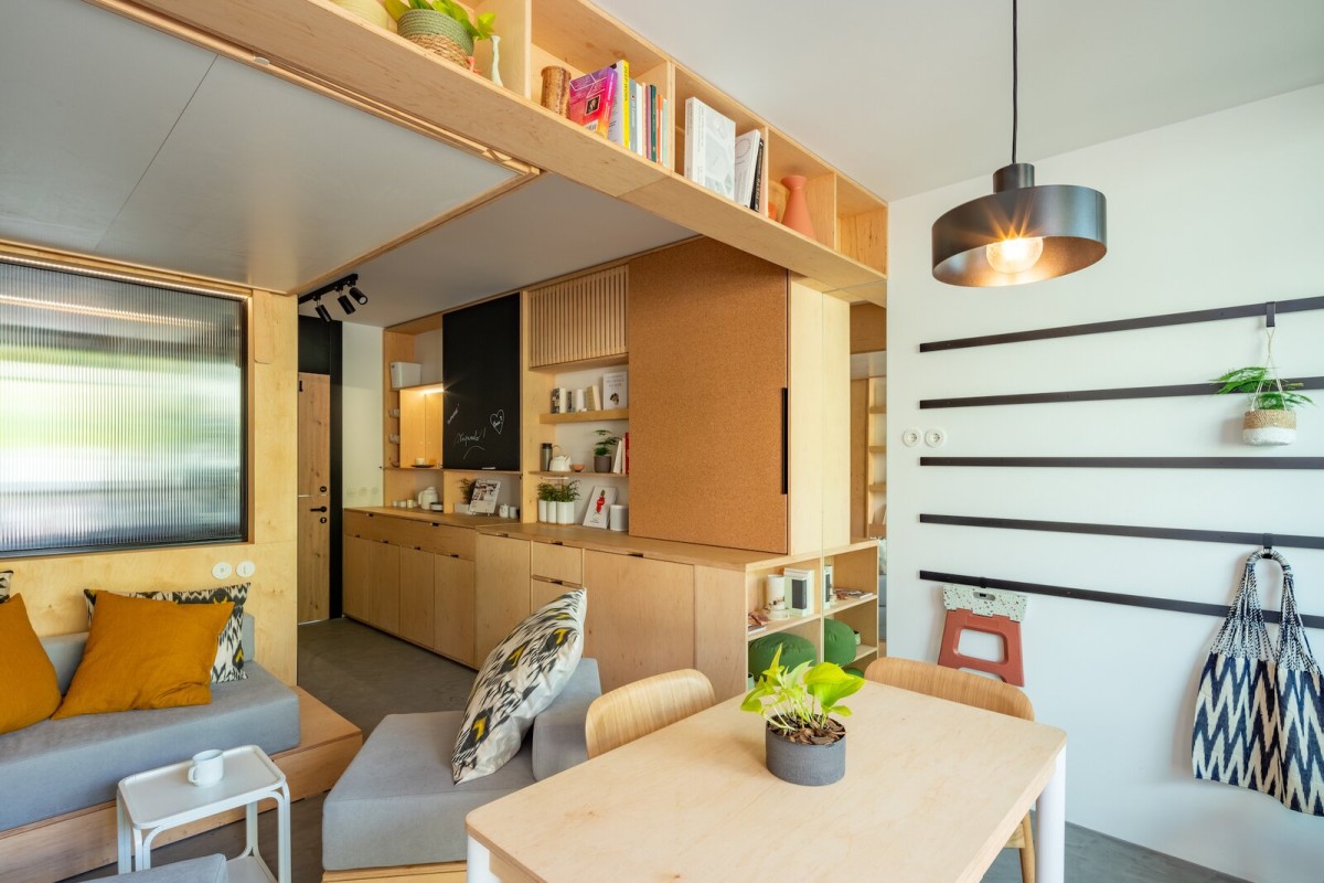 La sua superficie è di 26 m2