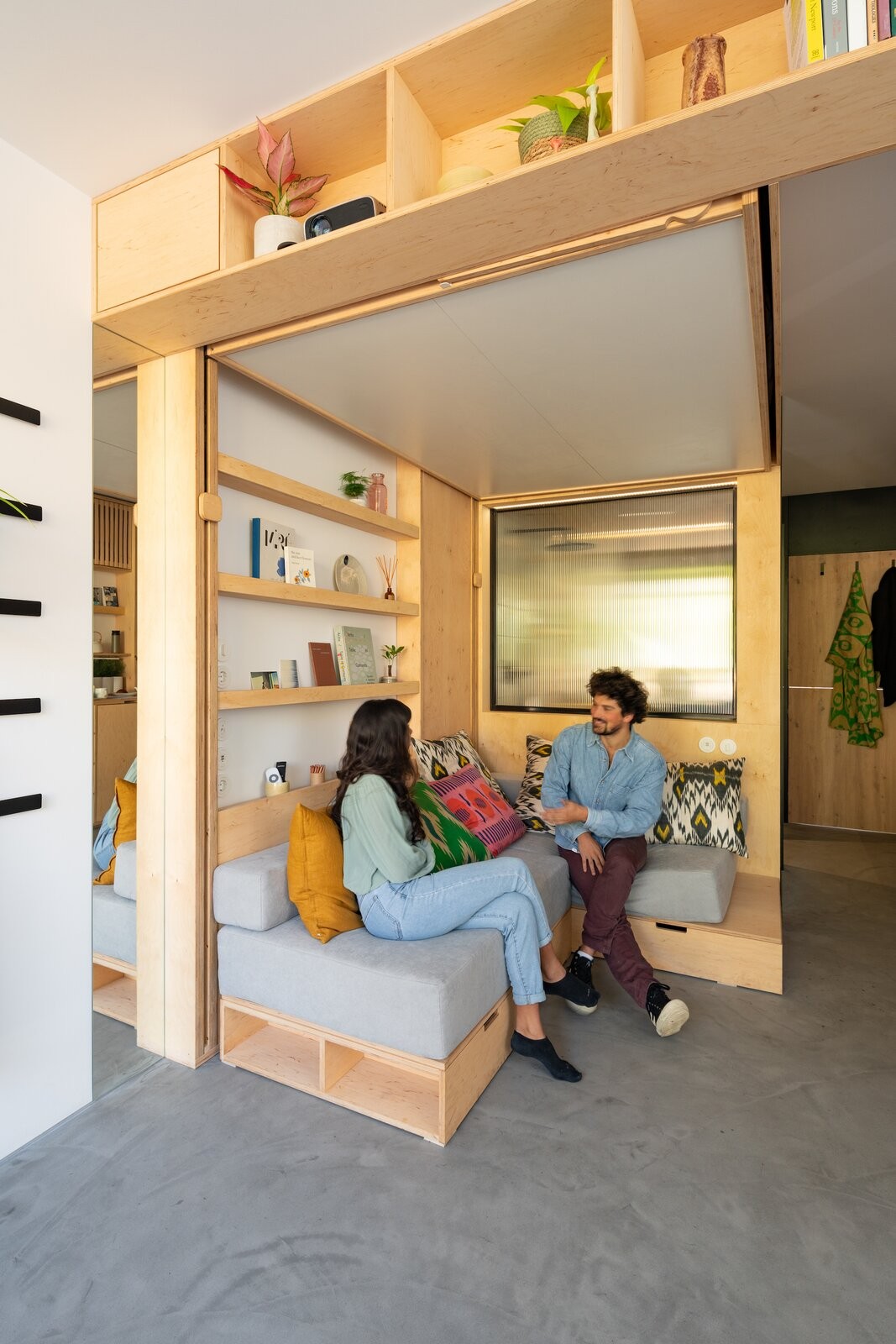 Da camera da letto a soggiorno