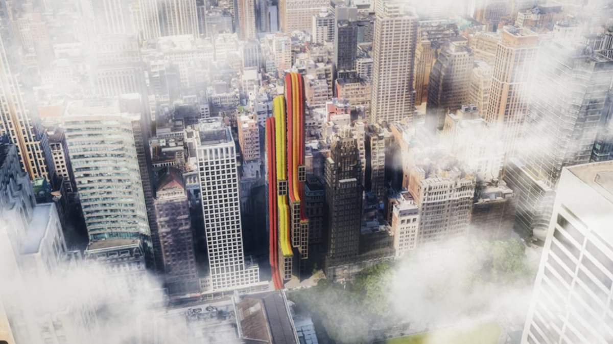 Il rivoluzionario progetto del grattacielo passivo coperto di fiori nel cuore di New York