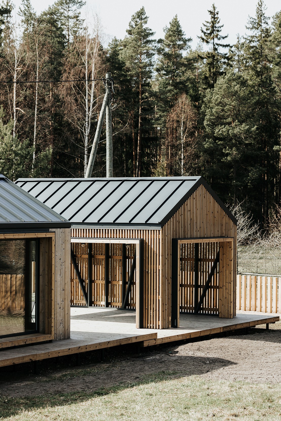 Case prefabbricate di Manta North
