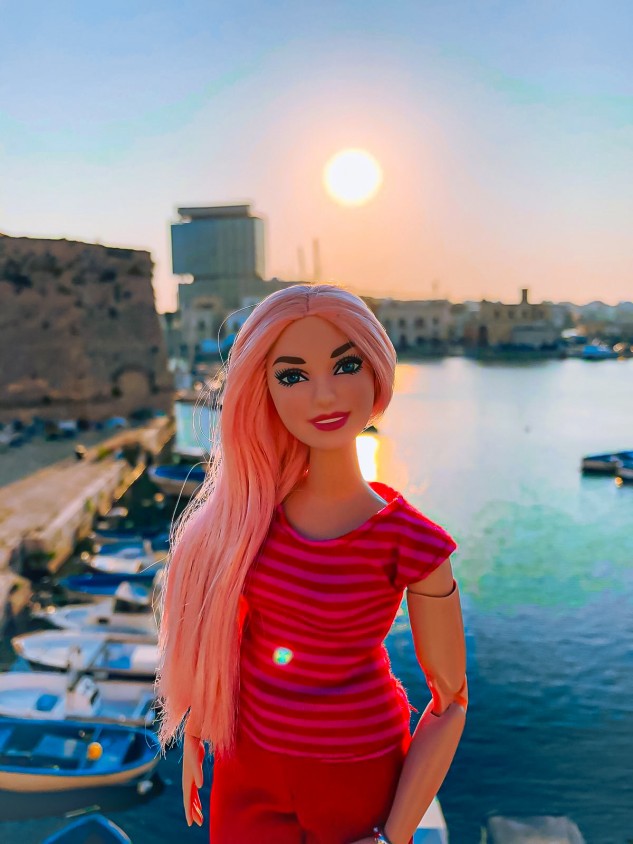Barbie in Town visits Gallipoli 