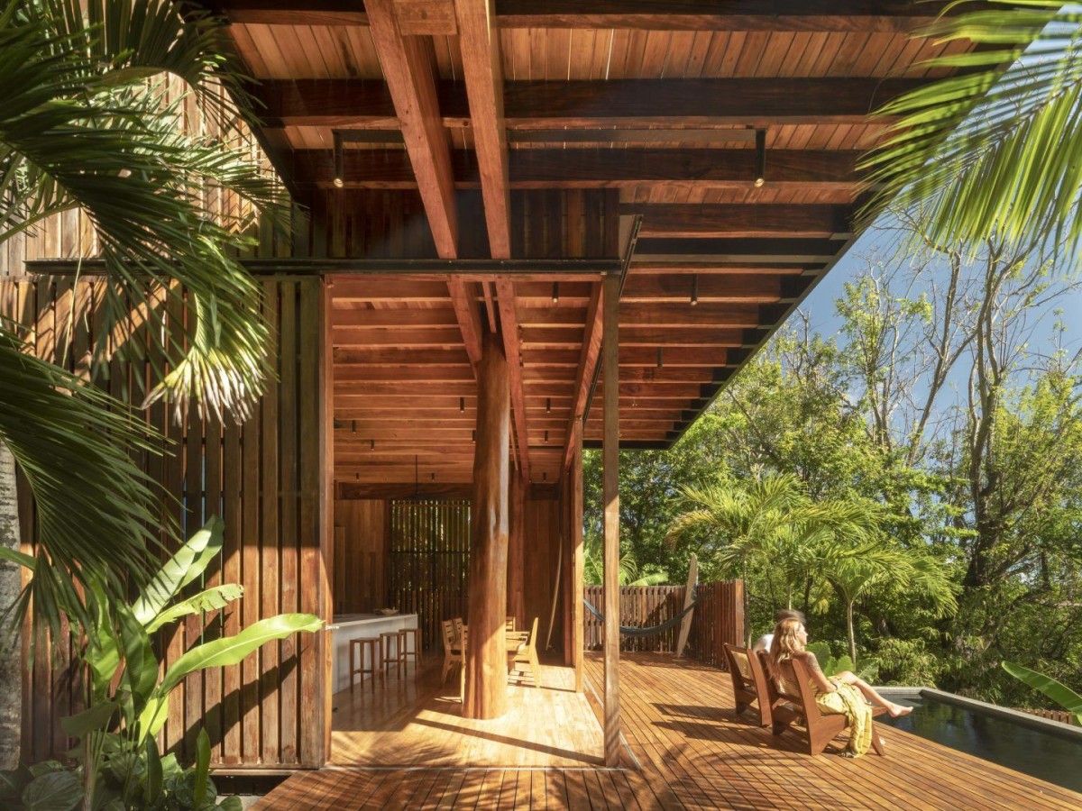 La terrazza della Costa Rica Treehouse