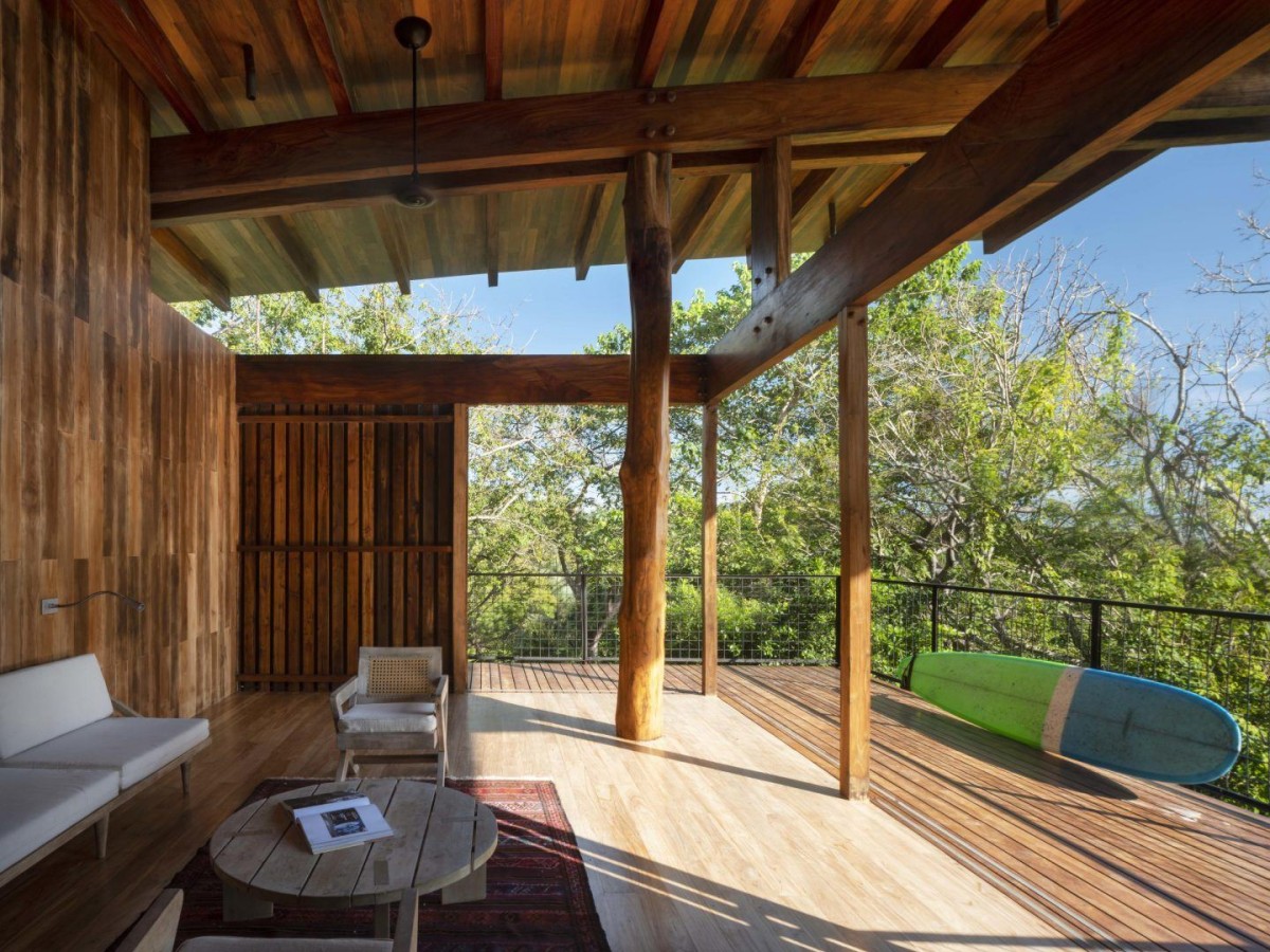 Esterno della Costa Rica Treehouse