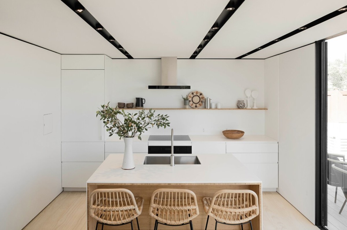 La cucina/sala da pranzo