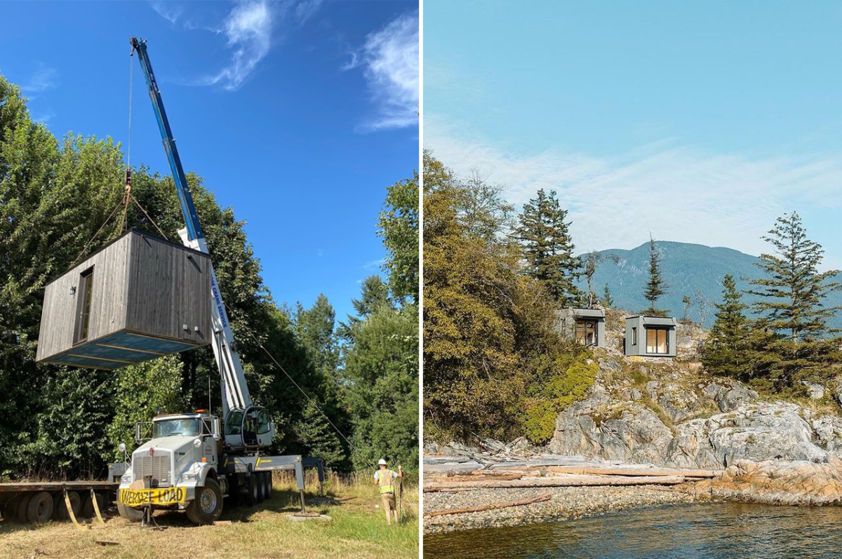 Mini casa prefabbricata