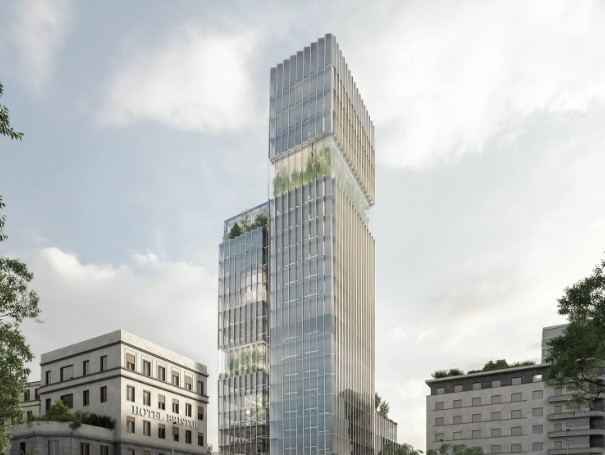 L’Hotel Michelangelo a Milano diventa il grattacielo MI.C: ecco il progetto
