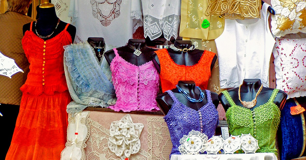 vestiti in merletto