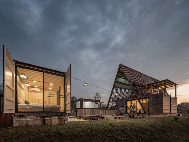 The Container Cabin, una casa realizzata con container