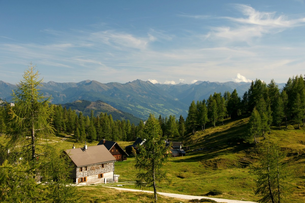Cinque case in montagna per sfuggire al caldo estivo