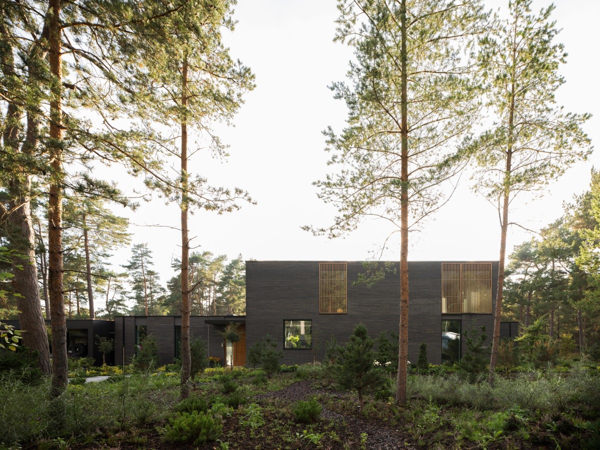 Villa Tennisvägen è nel bosco