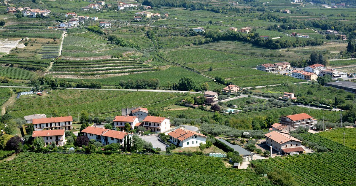 panorama da San Giorgio di Valpolicella