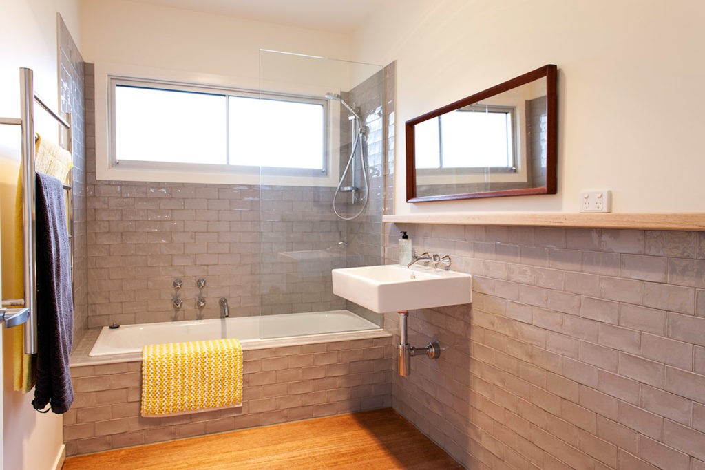 Il bagno di Sandy Poin