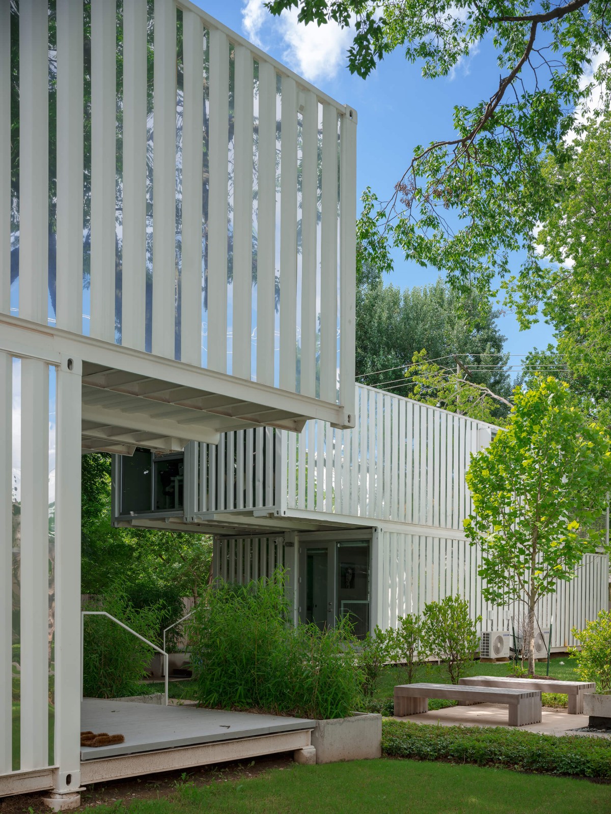 Il giardino delle case di Squirrel Park