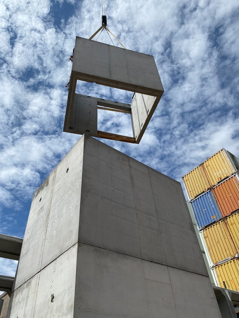 L'edificio fatto con container più alto degli Usa