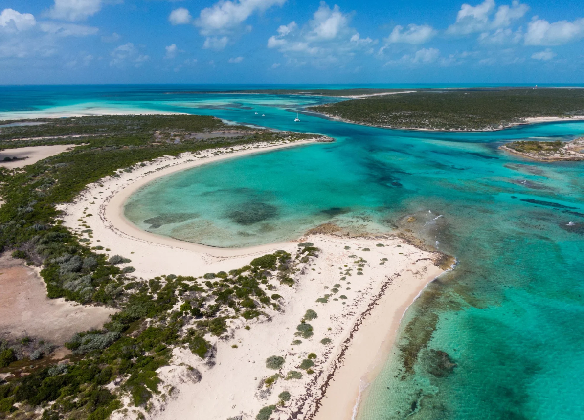 Isola all'asta alle Bahamas