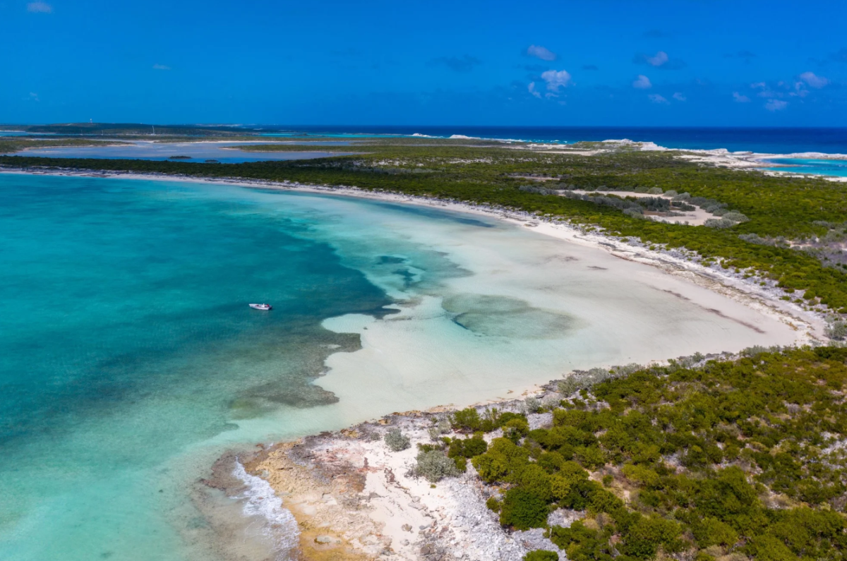Isola all'asta alle Bahamas