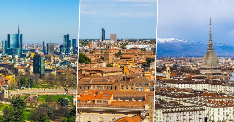 Cidades do futuro em Itália