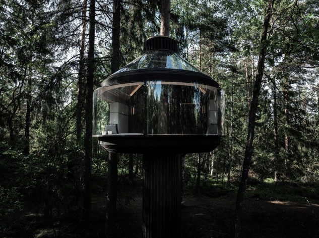 La spettacolare minicasa sull'albero costruita dal marchio automobilistico Polestar