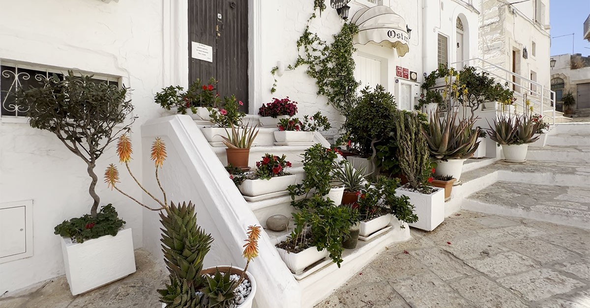 Ostuni ripresa dal drone: la "Città Bianca" come non l'avete mai vista