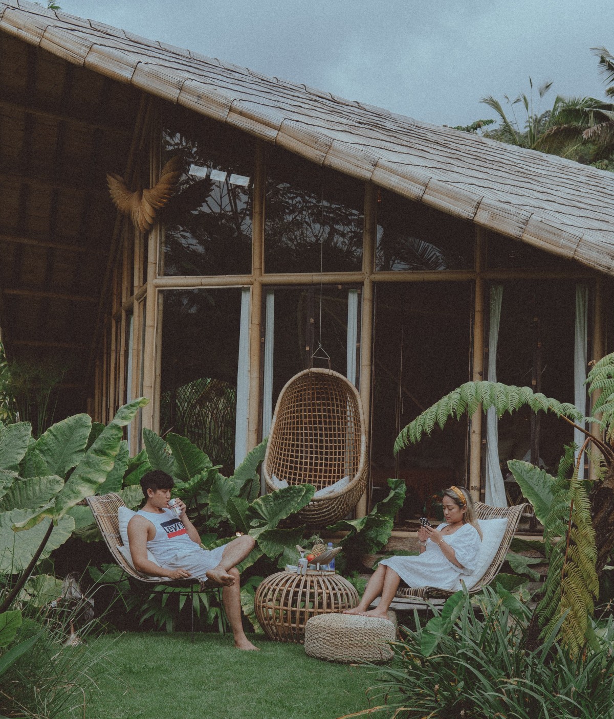 Zona relax all'aperto