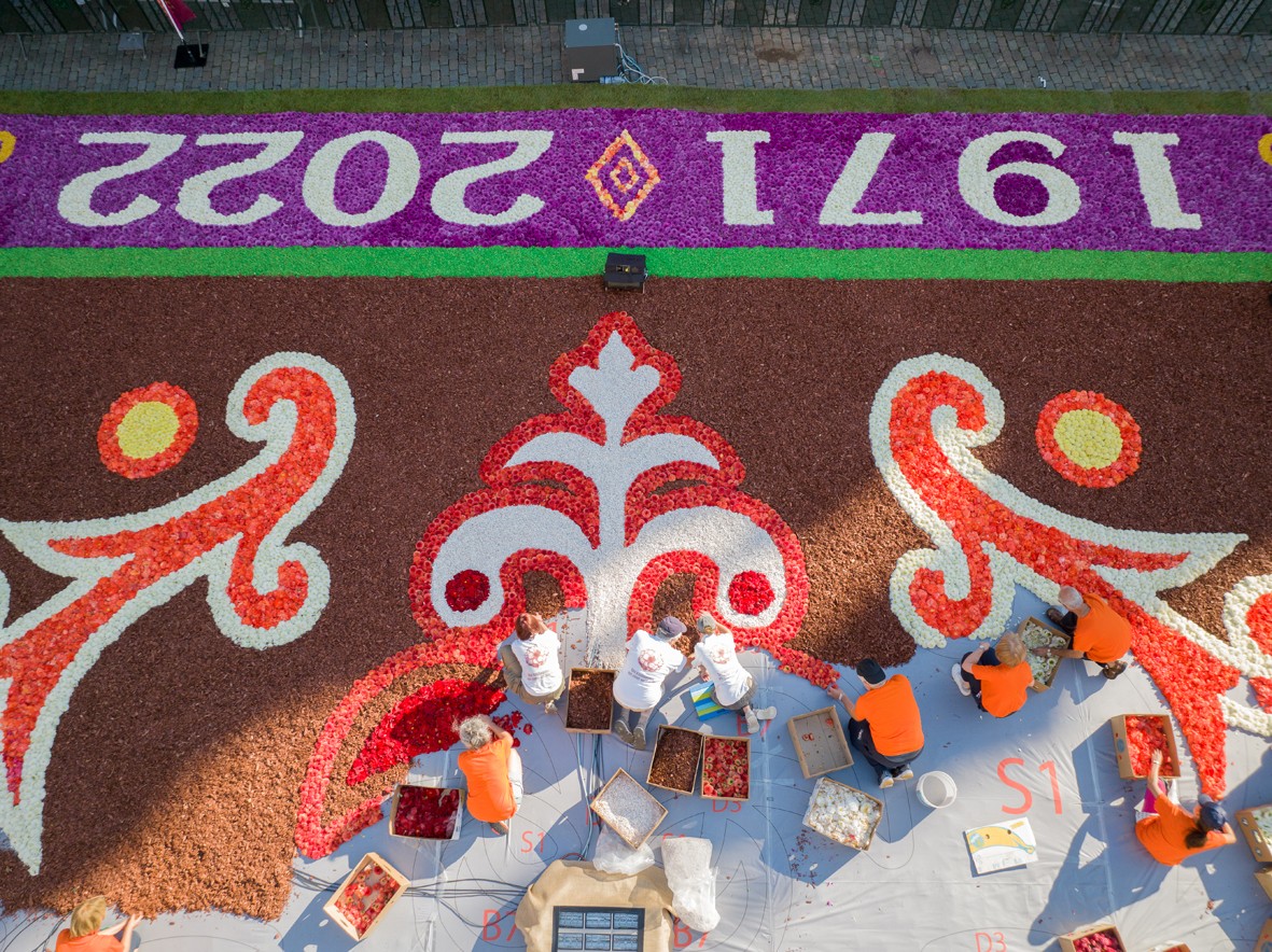 Tapis de Fleurs Bruxelles