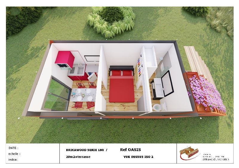 Case prefabbricate in legno costruite come i Lego