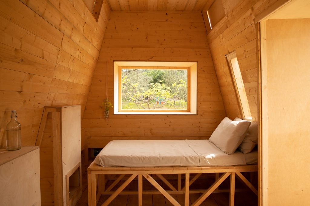 Mini casa prefabbricata in legno