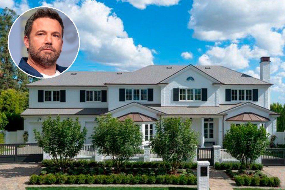 Ben Affleck mette in vendita la sua villa a Los Angeles: vale fino a 11 milioni di dollari