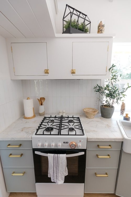 Un particolare della cucina di Handcrafted Hideaway